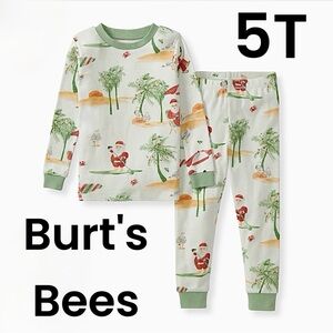 Burt’s Bees Surfin Santa Pajama Set